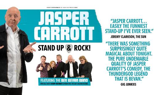 Poster for Jasper Carrott's Stand Up & Rock