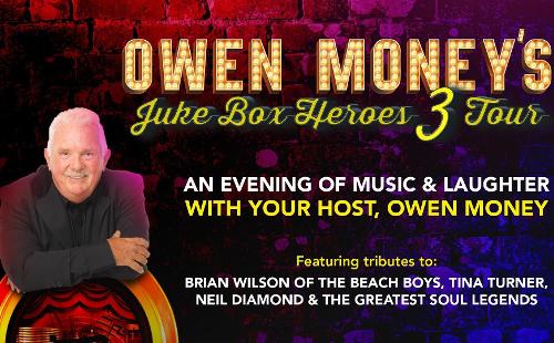 Poster for Owen Money's Juke Box Heroes III