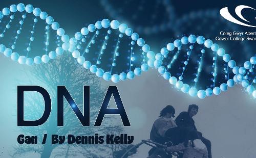 Poster for Gower College - DNA