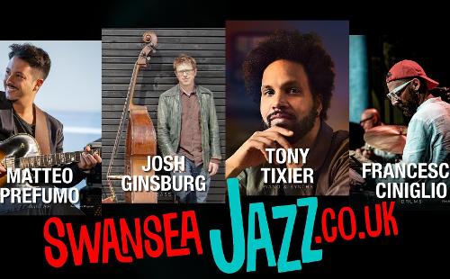 Poster for Swansea Jazzland 'Matto Prefumo International Quartet'