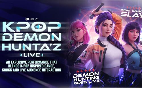 Poster for KPOP Demon Hunta'z Live
